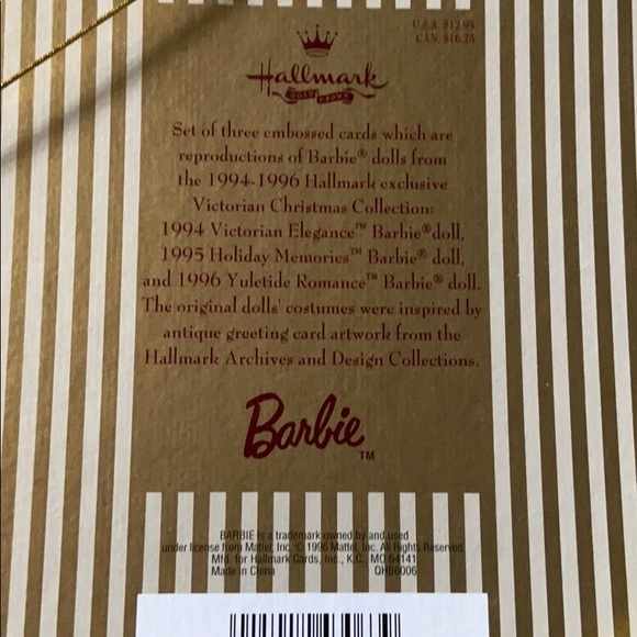 Hallmark Barbie Christmas Cards - Picture 5 of 5